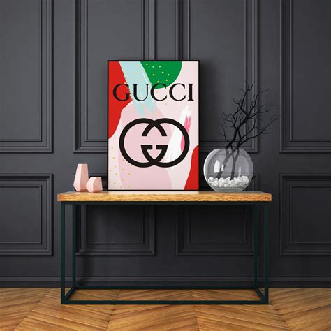 gucci wall art print|Gucci wallpaper transparent.